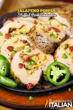 
                    
                        Jalapeño Popper Stuffed Pork Tenderloin
                    
                