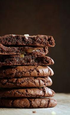 
                    
                        Chocolate Caramel Ginger Cookies
                    
                