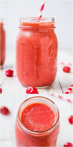 
                    
                        Cherry Revitalizer Smoothie (vegan, GF) - Gives you energy and leaves you feeling refreshed and revitalized!
                    
                