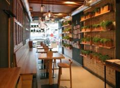 
                    
                        Design firm Brandon Agency together with interior designer Anna Domovesova have created Simple, a casual fast-food restaurant in Kiev, Ukraine.
                    
                