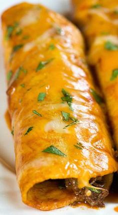 Beef Enchiladas
