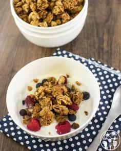 peanut butter granola 3