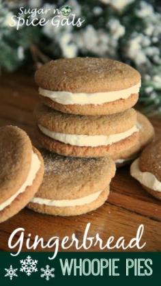 Spice Gals: Gingerbread Whoopie Pies