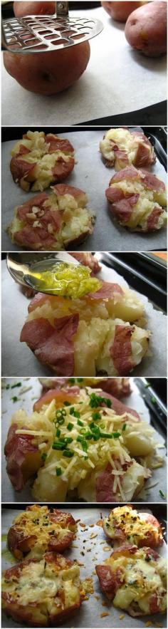 
                    
                        Crushed New Potatoes
                    
                