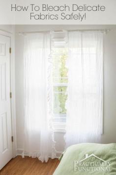 
                    
                        Learn how to bleach delicate fabrics safely!
                    
                