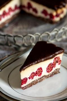 
                    
                        White Chocolate Dark Chocolate Raspberry Torte
                    
                