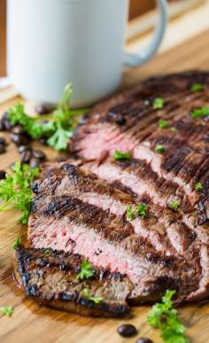 
                    
                        Coffee and Soy Marinated Flank Steak. Who would have thought coffee would make such a great marinade addition?
                    
                