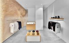 
                    
                        MRQT Boutique Beech Wood Sticks Adorning the Interior of a MRQT Boutique in Stuttgart
                    
                