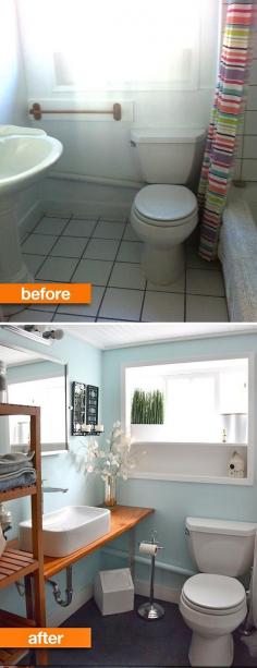 Amazing tiny bathroom makeovers