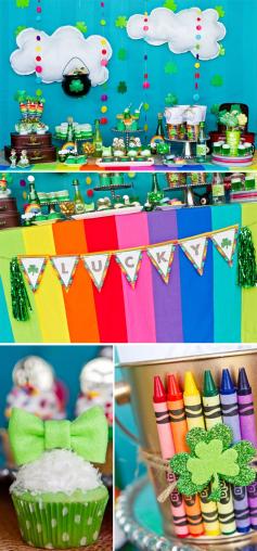 
                    
                        Gold at the end of the RAINBOW St. Patrick's Day Party on Pizzazzerie!
                    
                