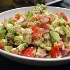 #recipe #food #cooking Avocado Feta Salsa
