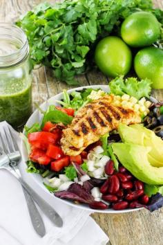 
                    
                        The Stay At Home Chef: Healthy Taco Salad with Cilantro Lime Vinaigrette
                    
                