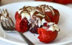 
                    
                        The Nutella Red Velvet Cinnamon Roll is Indulgently Good #nutella trendhunter.com
                    
                