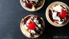 
                    
                        These Miniature Banana Split Sundae Pies are Deliciously Sweet #desserts trendhunter.com
                    
                