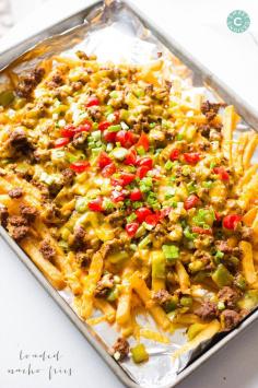 
                    
                        Loaded nacho fries
                    
                