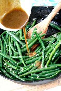 
                    
                        Dijon maple green beans
                    
                