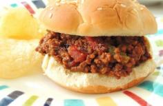 Slower Cooker Sloppy Joes