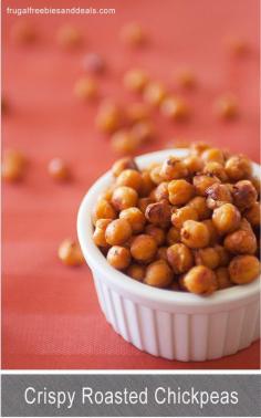 
                    
                        Crunchy Roasted Chickpeas
                    
                