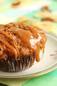 
                    
                        Caramel Crunch Banana Oat Muffins
                    
                