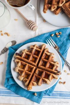 
                    
                        BANANA BREAD WAFFLES
                    
                