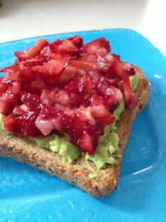 
                    
                        Avocado Strawberry Toast
                    
                