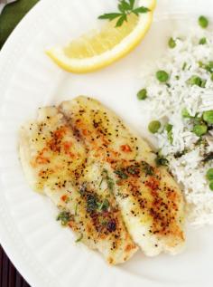 30-Minute Sauteed Lemon Pepper Tilapia
