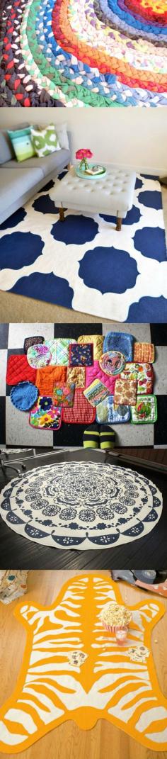 
                    
                        I love a cool DIY rug project! Check out these 12 tutorials for awesome floor coverings that you can make yourself.
                    
                
