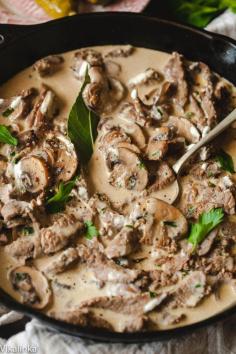 Best Beef Stroganoff #food #yummy #delicious