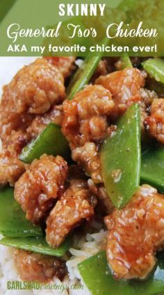 
                    
                        BAKED AND NOT FRIED! Sweet caramel sauce balanced by Asian chili sauce and zingy ginger, all infused with garlic and toasted sesame seed oil. MY FAVORITE CHINESE CHICKEN EVER! | Carlsbad Cravings
                    
                