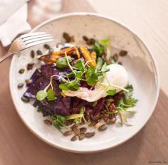
                    
                        At Navy restaurant, New York City, winter vegetables, egg, salad / Garance Doré
                    
                