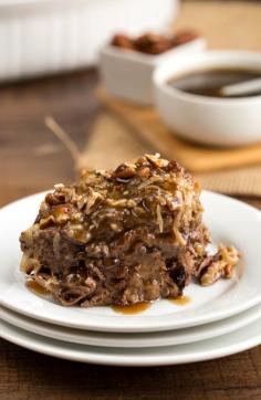 
                    
                        GERMAN CHOCOLATE CAKE BREAD PUDDING
                    
                