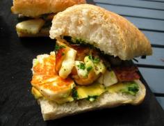 
                    
                        whiskers & lions: Recipe: Halloumi, pesto & avocado sandwiches
                    
                