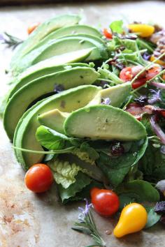 Rosemary Chicken, Avocado and Bacon Salad by Heather Christo, via Flickr