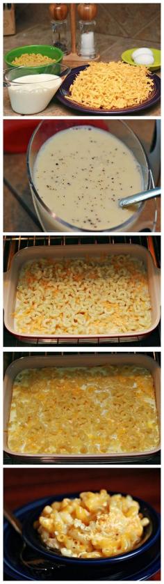 Southern Homemade Macaroni  Cheese