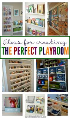 
                    
                        Keeping toys organized, accessible, and looking great can be a huge challenge. These are great ideas for how to create a functional playroom that also looks great.
                    
                