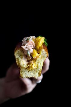 
                    
                        A CUP OF JO: Salmon Scrambled Egg Rolls
                    
                