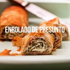 
                    
                        Enrolado de presunto com acelgas
                    
                