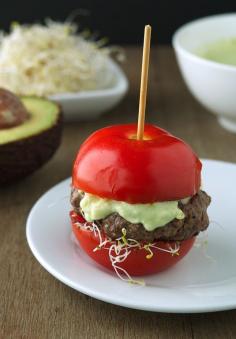 
                    
                        Tomato Avocado Burger
                    
                