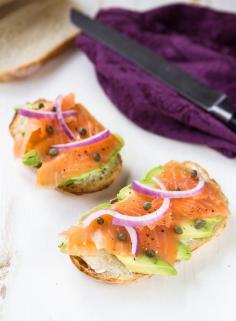 
                    
                        Salmon and Avocado Toast
                    
                