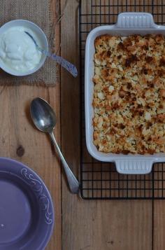 
                    
                        Pear and Five-Spice Crumble
                    
                