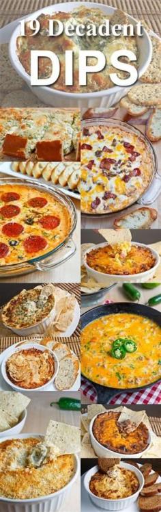 Closet Cooking: 19 Decadent Dips