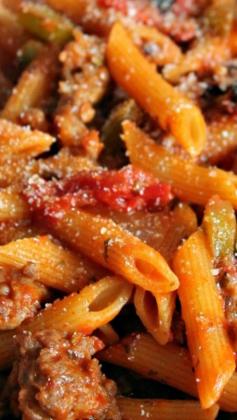 
                    
                        One-Pot Sausage Penne Pasta Recipe
                    
                