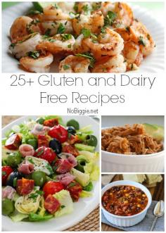
                    
                        25+ Gluten and Dairy Free Recipes via NoBiggie.net
                    
                