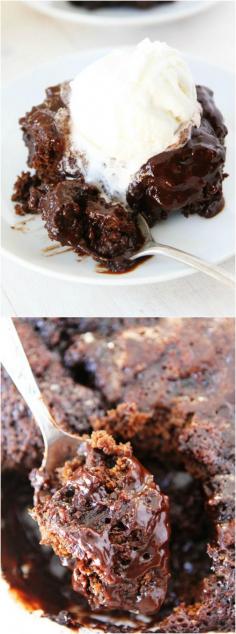 
                    
                        Chocolate Pudding Cake Recipe on twopeasandtheirpo... This decadent chocolate cake is so easy to make! It is a favorite dessert at our house!
                    
                