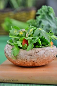 
                    
                        Portabello Stuffed Apple Arugula Salads {Gluten-Free, Dairy-Free, Soy-Free, Vegan} #glutenfree
                    
                