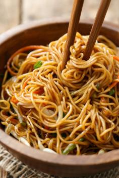
                    
                        Need some dinner inspiration? These quick and easy Stir-Fried Soy Sauce Noodles are full of flavor!
                    
                