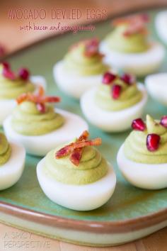 
                    
                        Creamy Avocado Deviled Eggs
                    
                