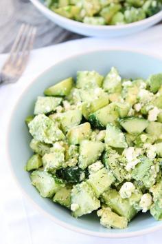 
                    
                        Cucumber, Avocado, and Feta Salad Recipe
                    
                