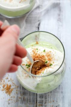 
                    
                        When life gives you avocados, make a parfait! Creamy, delicious No-Bake Avocado Lime Parfaits. With a layer of cinnamon graham crumbles, a rich layer of avocado and lime and a creamy yogurt topping plus some lime zest thrown on top - heaven!
                    
                
