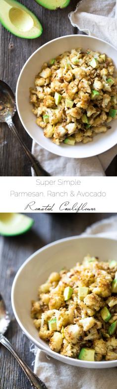 
                    
                        Roasted Parmesan Ranch Cauliflower
                    
                